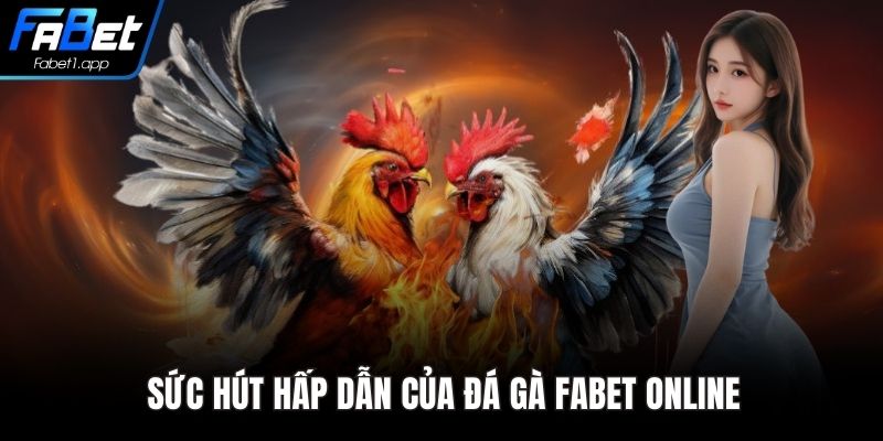 Sức hút hấp dẫn của đá gà FABET online